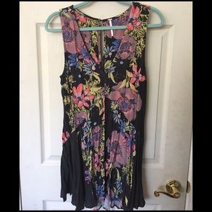 Free People Back Yard Party Dress ~ Medium EUC